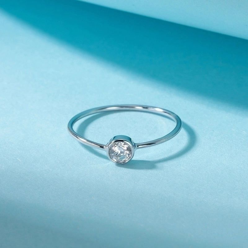 Anello diamante piccolo